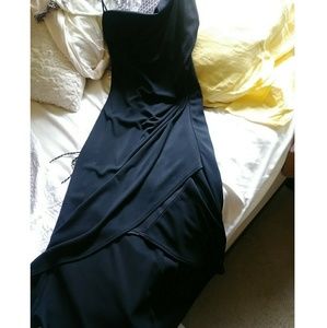 Black Strapless Dress